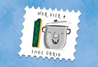 SONNENTOR Gewürzadventkalender - Türchen 10: Eine Illustration mit einem Topf! | © SONNENTOR