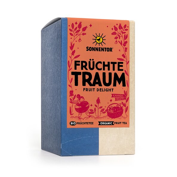 Früchtetraum Tee bio 64 g, Kannenbeutel